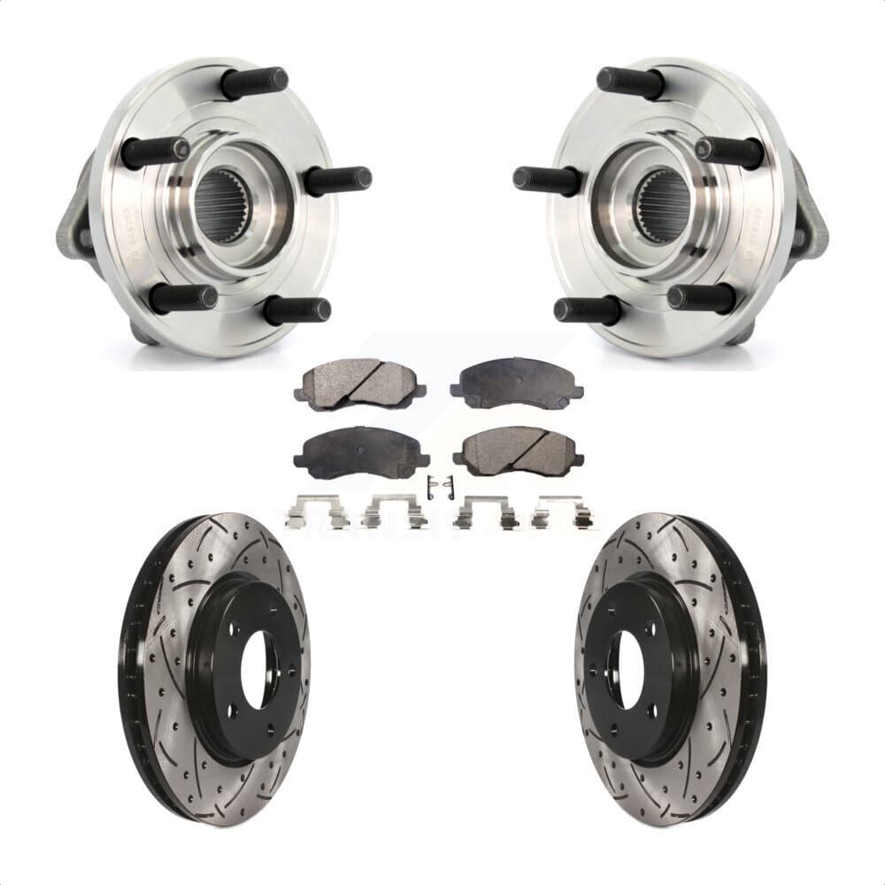 Transit Auto - KBB-102897 - Front Wheel Bearing and Hub Assembly Kits image 1