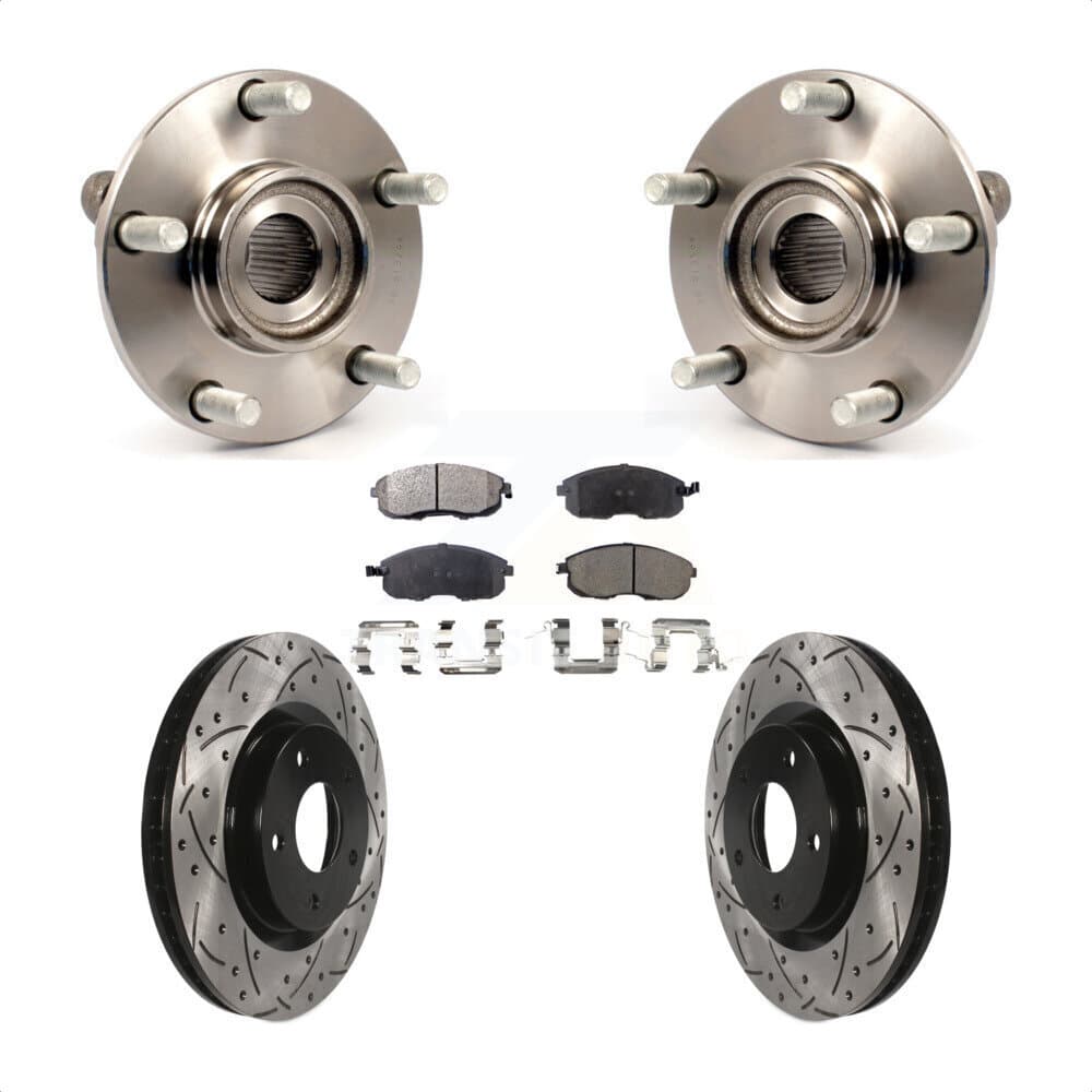 Transit Auto - KBB-102933 - Front Wheel Bearing and Hub Assembly Kits image 1