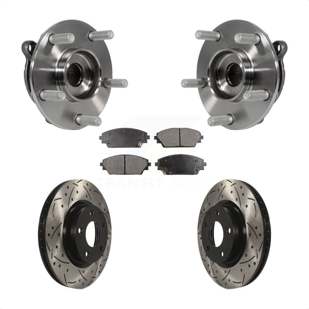 Transit Auto - KBB-102973 - Front Wheel Bearing and Hub Assembly Kits image 1
