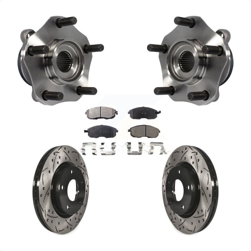Transit Auto - KBB-102980 - Front Wheel Bearing and Hub Assembly Kits image 1