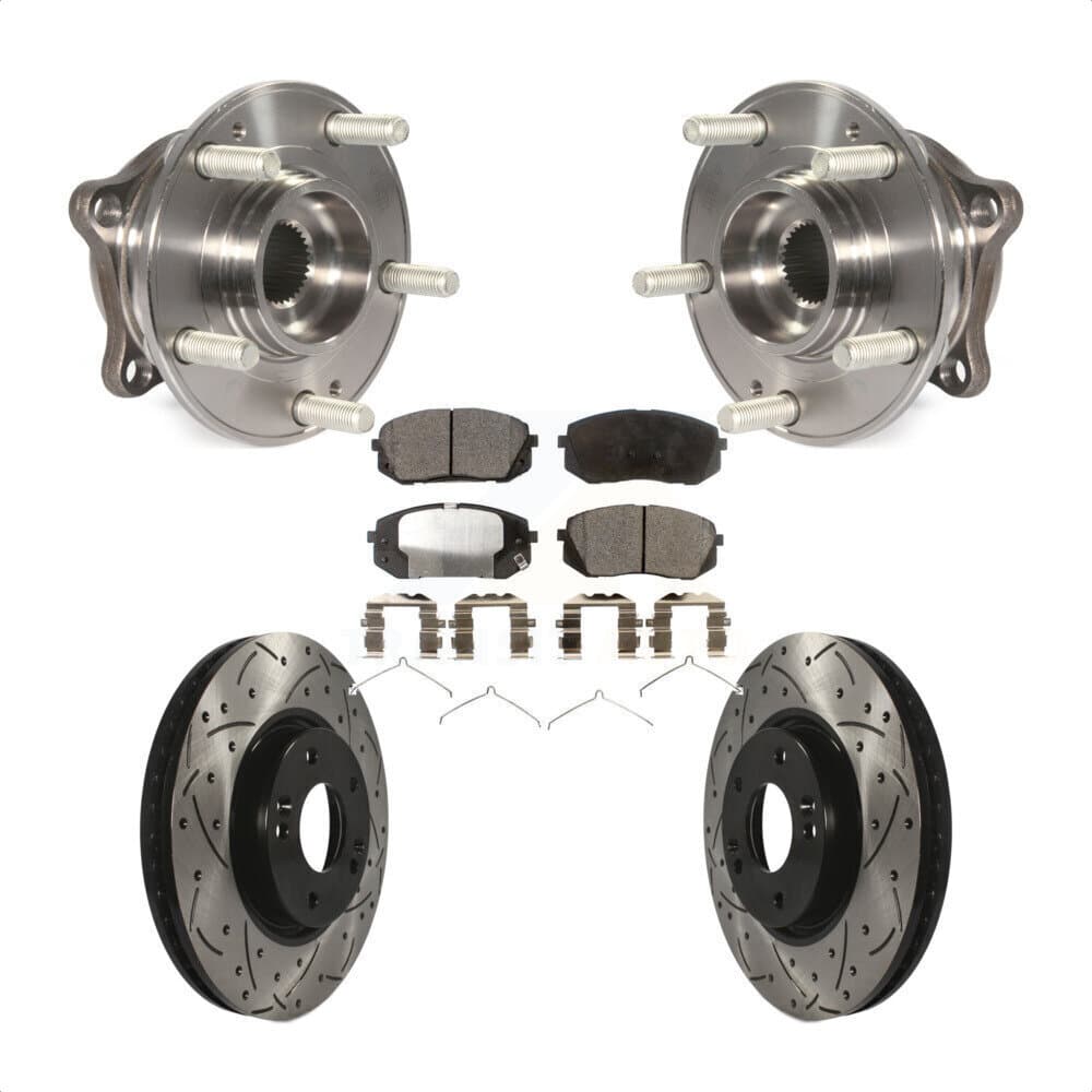 Transit Auto - KBB-102984 - Front Wheel Bearing and Hub Assembly Kits image 1