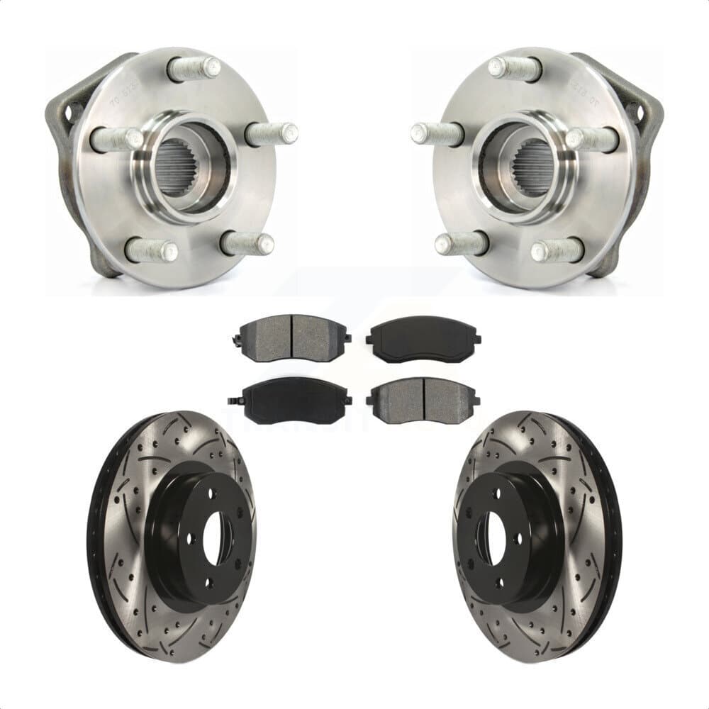 Transit Auto - KBB-103061 - Front Wheel Bearing and Hub Assembly Kits image 1