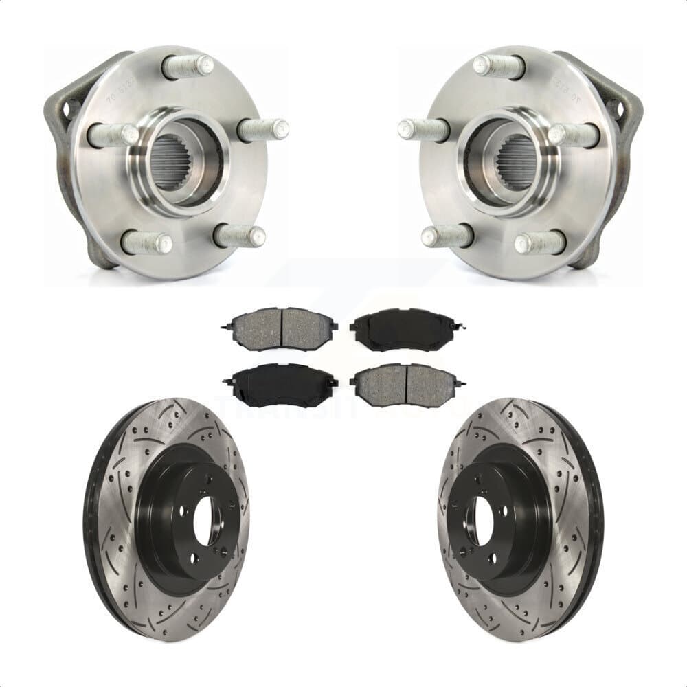 Transit Auto - KBB-103063 - Front Wheel Bearing and Hub Assembly Kits image 1