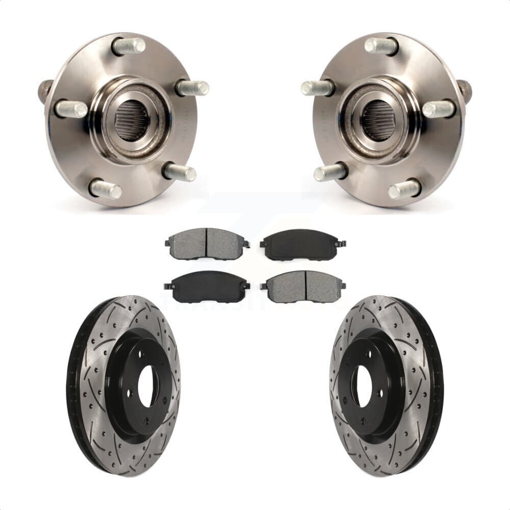 Transit Auto - KBB-103123 - Front Wheel Bearing and Hub Assembly Kits image 1