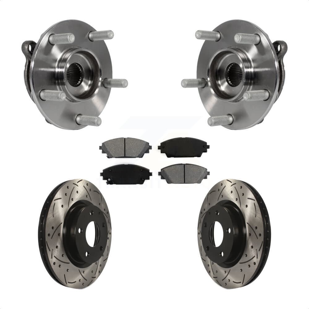 Transit Auto - KBB-103168 - Front Wheel Bearing and Hub Assembly Kits image 1