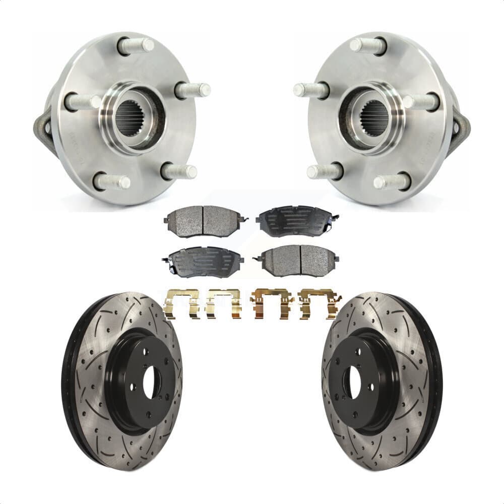 Transit Auto - KBB-103271 - Front Wheel Bearing and Hub Assembly Kits image 1