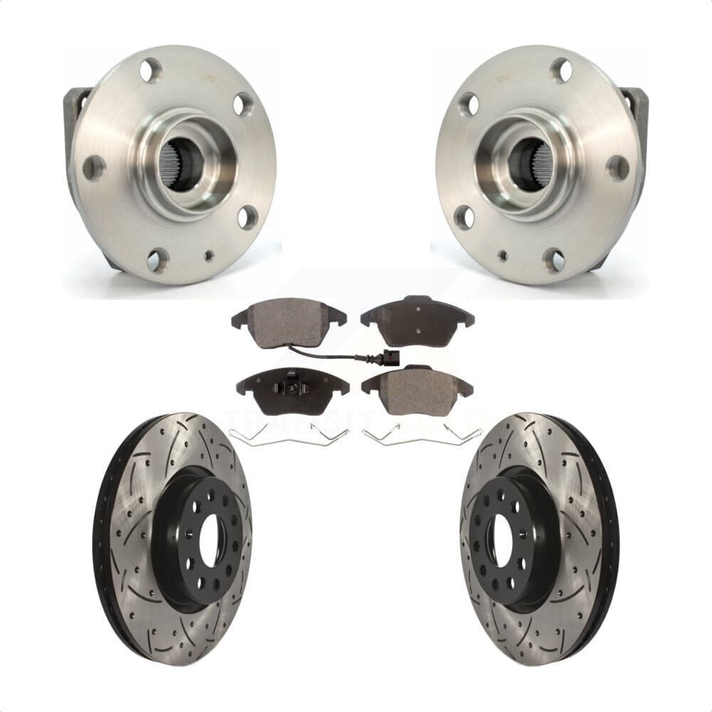 Transit Auto - KBB-103286 - Front Wheel Bearing and Hub Assembly Kits image 1