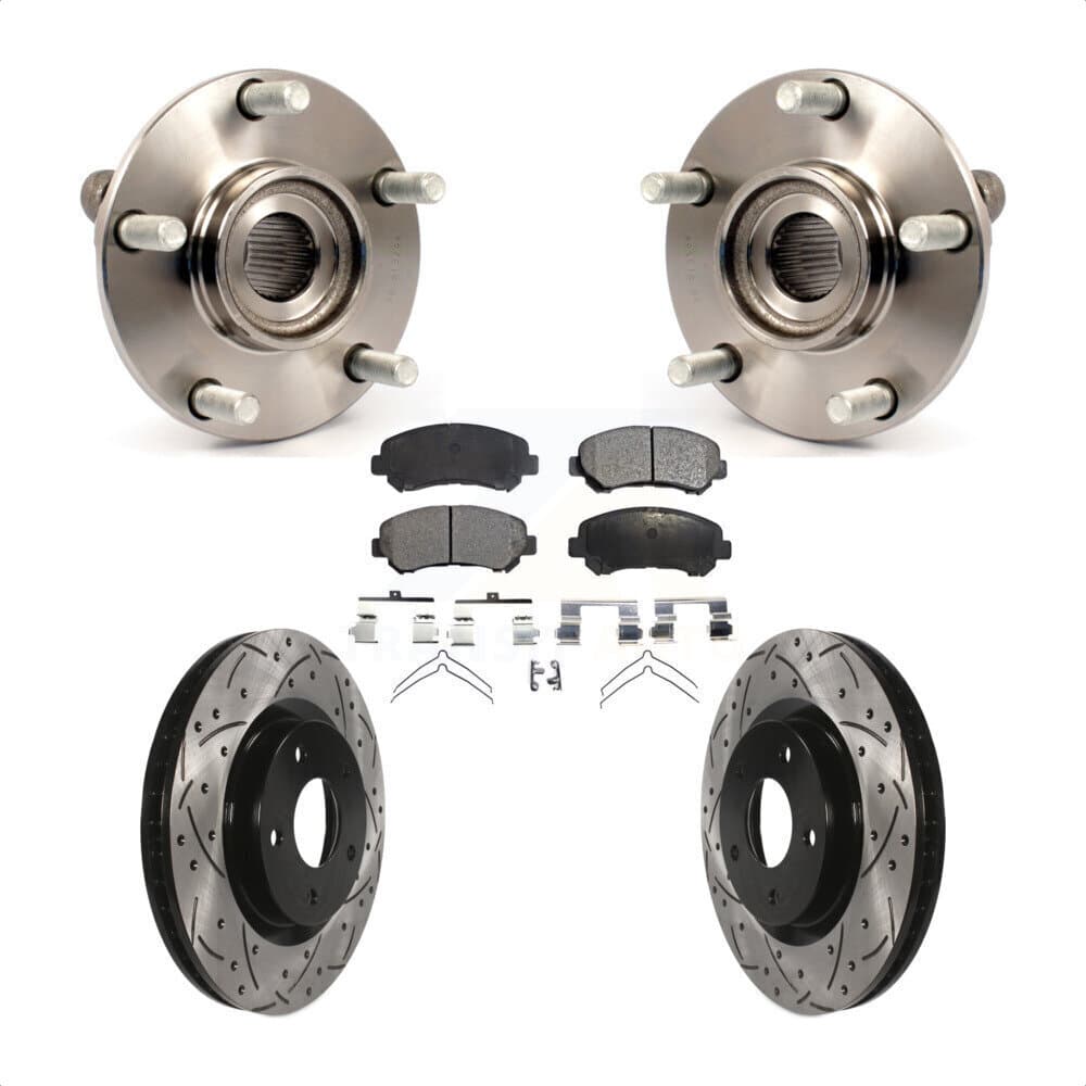 Transit Auto - KBB-103325 - Front Wheel Bearing and Hub Assembly Kits image 1