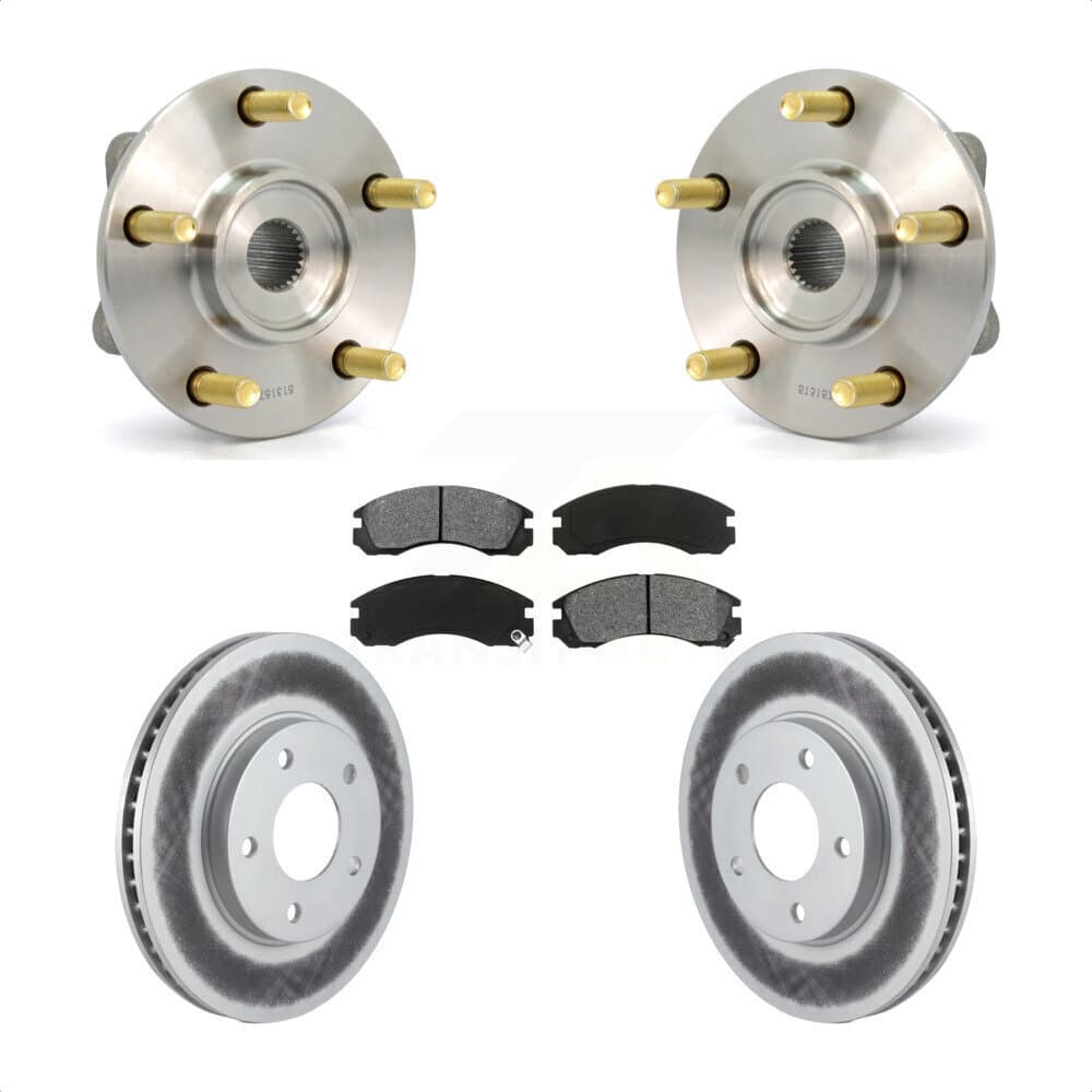 Transit Auto - KBB-103980 - Front Wheel Bearing and Hub Assembly Kits image 1