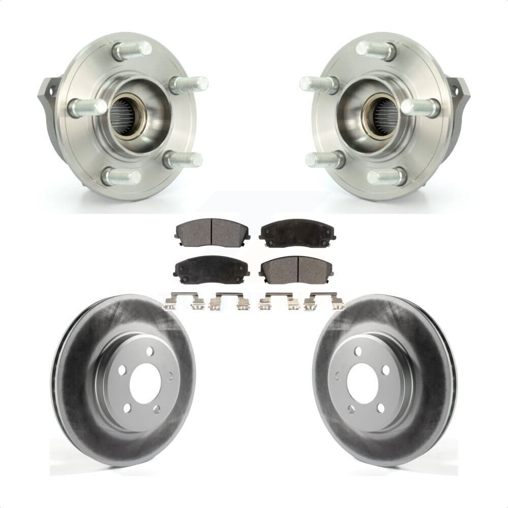 Transit Auto - KBB-104537 - Front Wheel Bearing and Hub Assembly Kits image 1