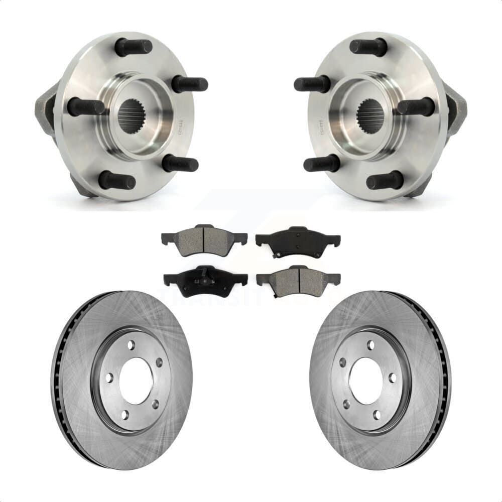 Transit Auto - KBB-105539 - Front Wheel Bearing and Hub Assembly Kits image 1