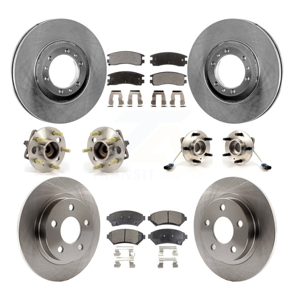 Transit Auto - KBB-108745 - Front and Rear Wheel Bearing and Hub Assembly Kits image 1