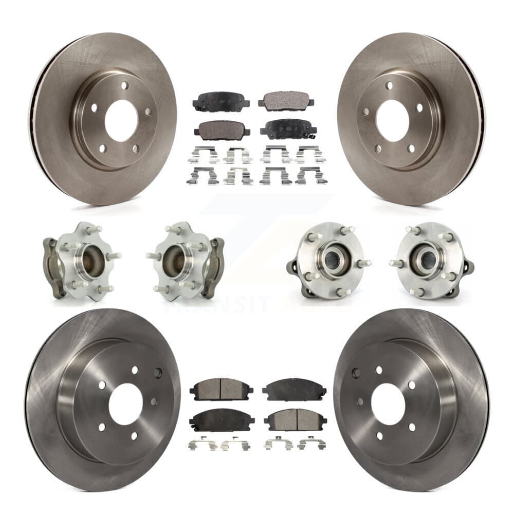 Transit Auto - KBB-108814 - Front and Rear Wheel Bearing and Hub Assembly Kits image 1