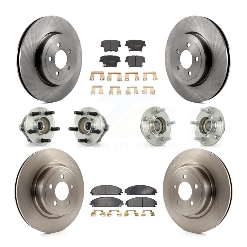 Transit Auto - KBB-108824 - Front and Rear Wheel Bearing and Hub Assembly Kits image 1