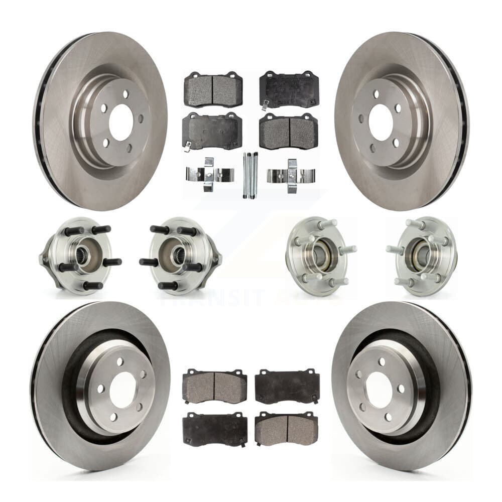 Transit Auto - KBB-108825 - Front and Rear Wheel Bearing and Hub Assembly Kits image 1