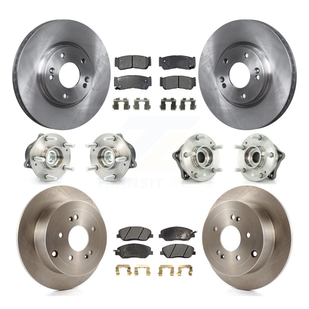 Transit Auto - KBB-108859 - Front and Rear Wheel Bearing and Hub Assembly Kits image 1