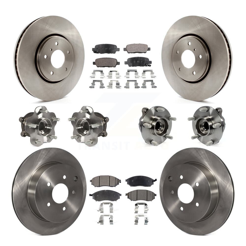 Transit Auto - KBB-108941 - Front and Rear Wheel Bearing and Hub Assembly Kits image 1