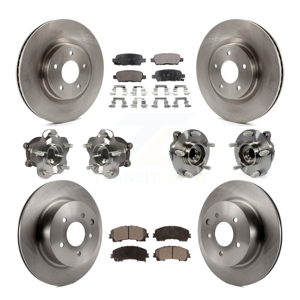 Transit Auto - KBB-108943 - Front and Rear Wheel Bearing and Hub Assembly Kits image 1