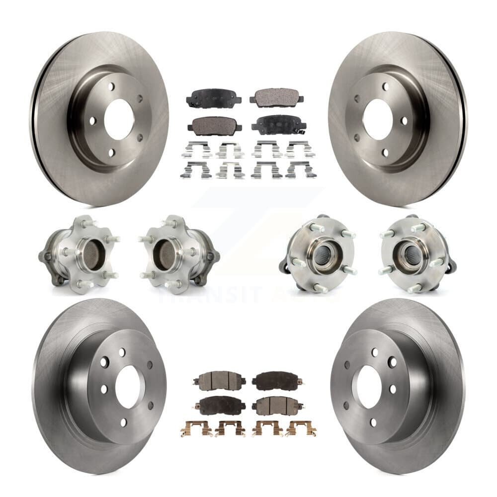 Transit Auto - KBB-108957 - Front and Rear Wheel Bearing and Hub Assembly Kits image 1