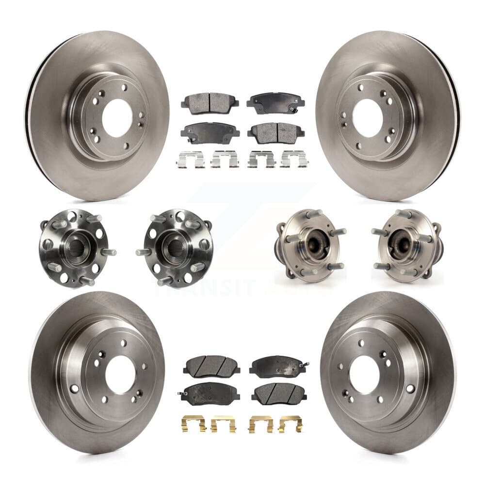 Transit Auto - KBB-108977 - Front and Rear Wheel Bearing and Hub Assembly Kits image 1