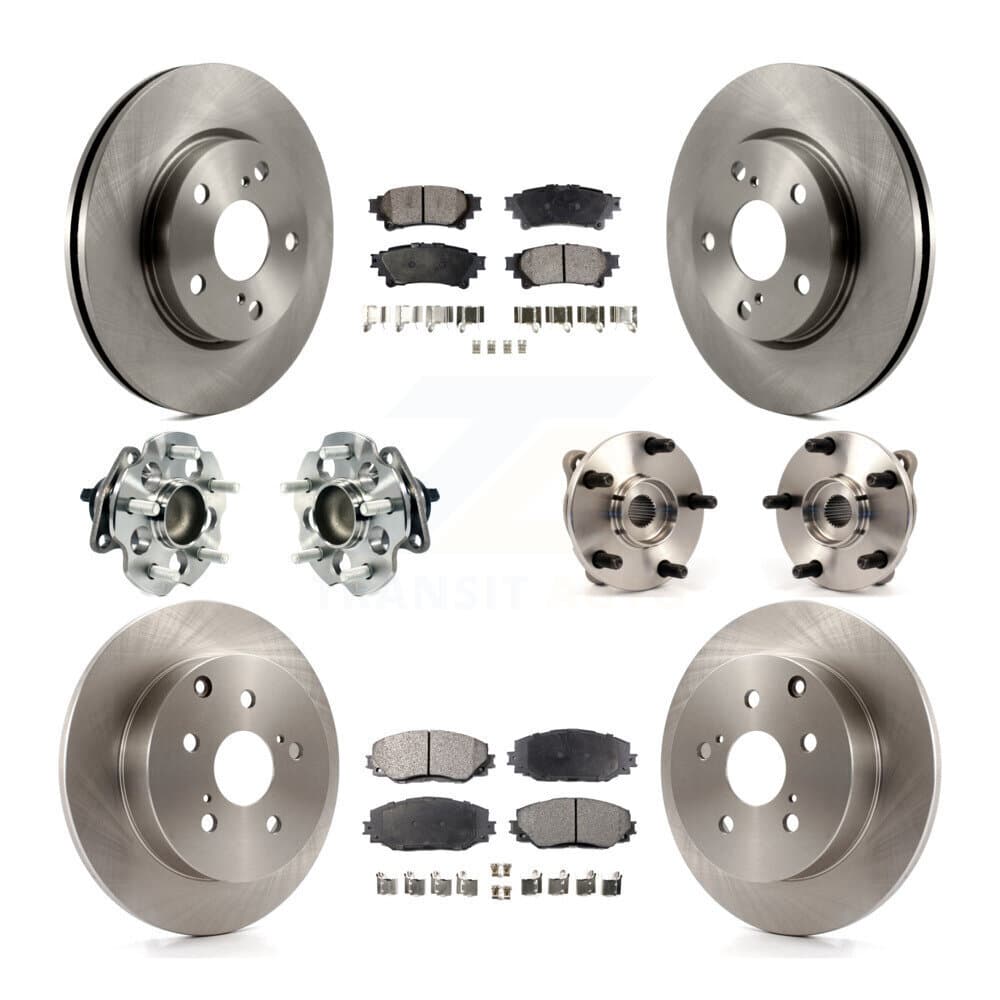 Transit Auto - KBB-109004 - Front and Rear Wheel Bearing and Hub Assembly Kits image 1