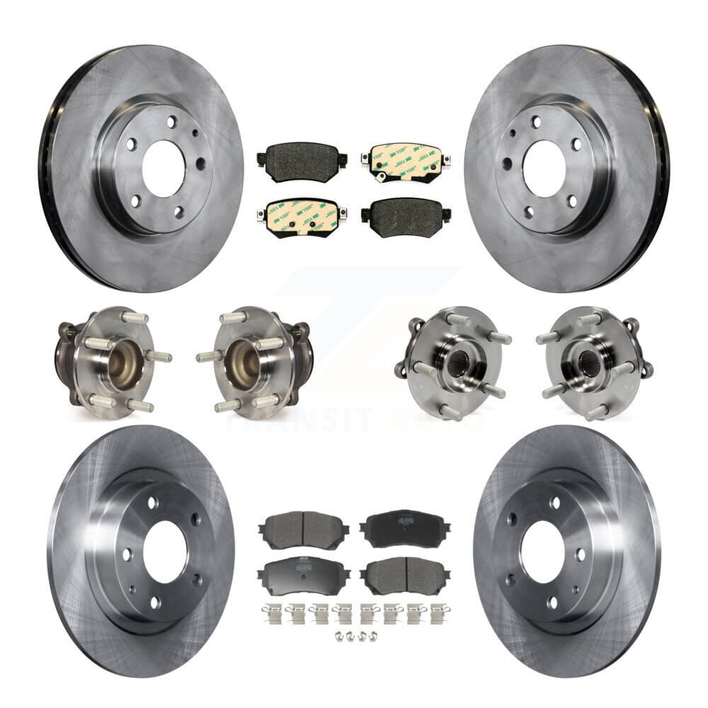 Transit Auto - KBB-109012 - Front and Rear Wheel Bearing and Hub Assembly Kits image 1