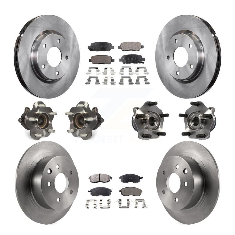 Transit Auto - KBB-109016 - Front and Rear Wheel Bearing and Hub Assembly Kits image 1