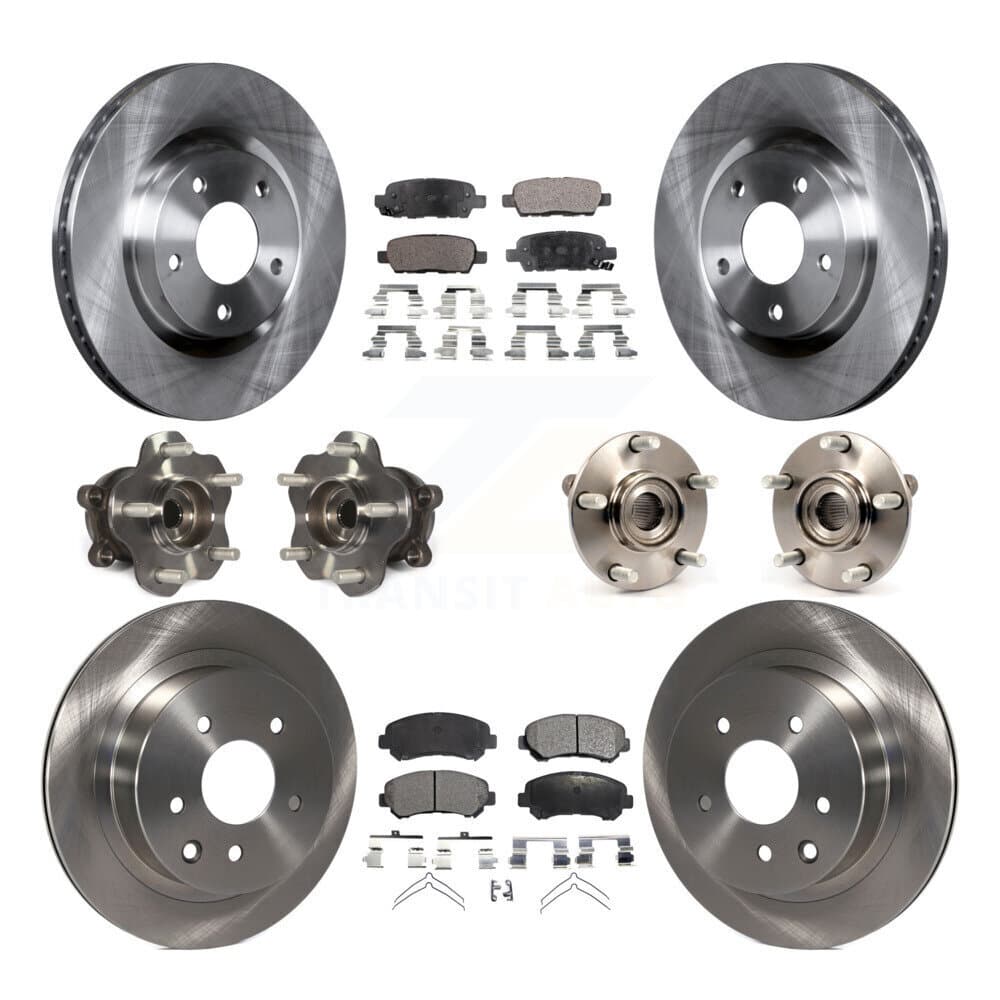 Transit Auto - KBB-109019 - Front and Rear Wheel Bearing and Hub Assembly Kits image 1