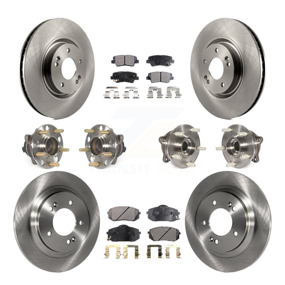 Transit Auto - KBB-109035 - Front and Rear Wheel Bearing and Hub Assembly Kits image 1