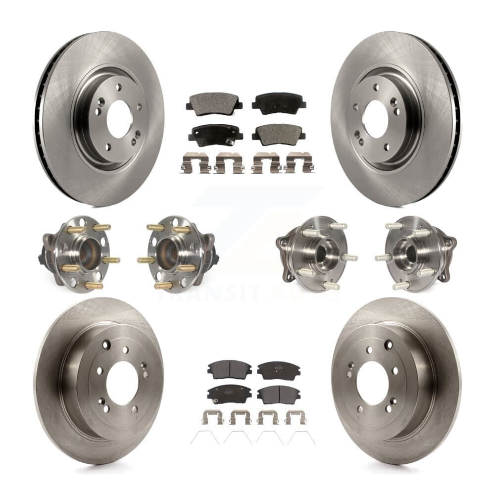 Transit Auto - KBB-109036 - Front and Rear Wheel Bearing and Hub Assembly Kits image 1