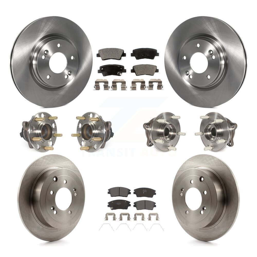 Transit Auto - KBB-109045 - Front and Rear Wheel Bearing and Hub Assembly Kits image 1
