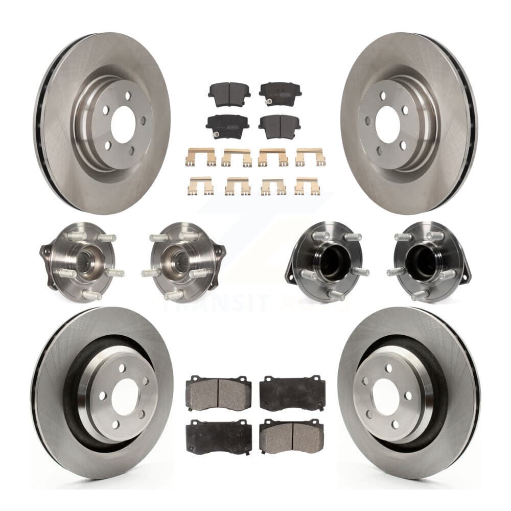 Transit Auto - KBB-109052 - Front and Rear Wheel Bearing and Hub Assembly Kits image 1