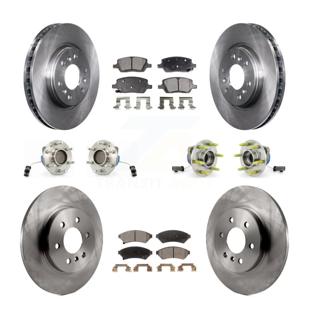Transit Auto - KBB-109080 - Front and Rear Wheel Bearing and Hub Assembly Kits image 1
