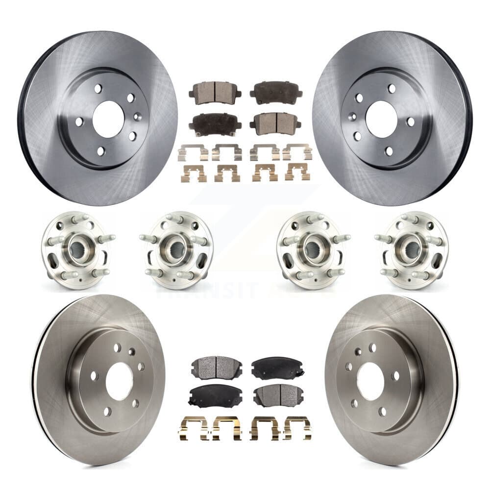 Transit Auto - KBB-109126 - Front and Rear Wheel Bearing and Hub Assembly Kits image 1