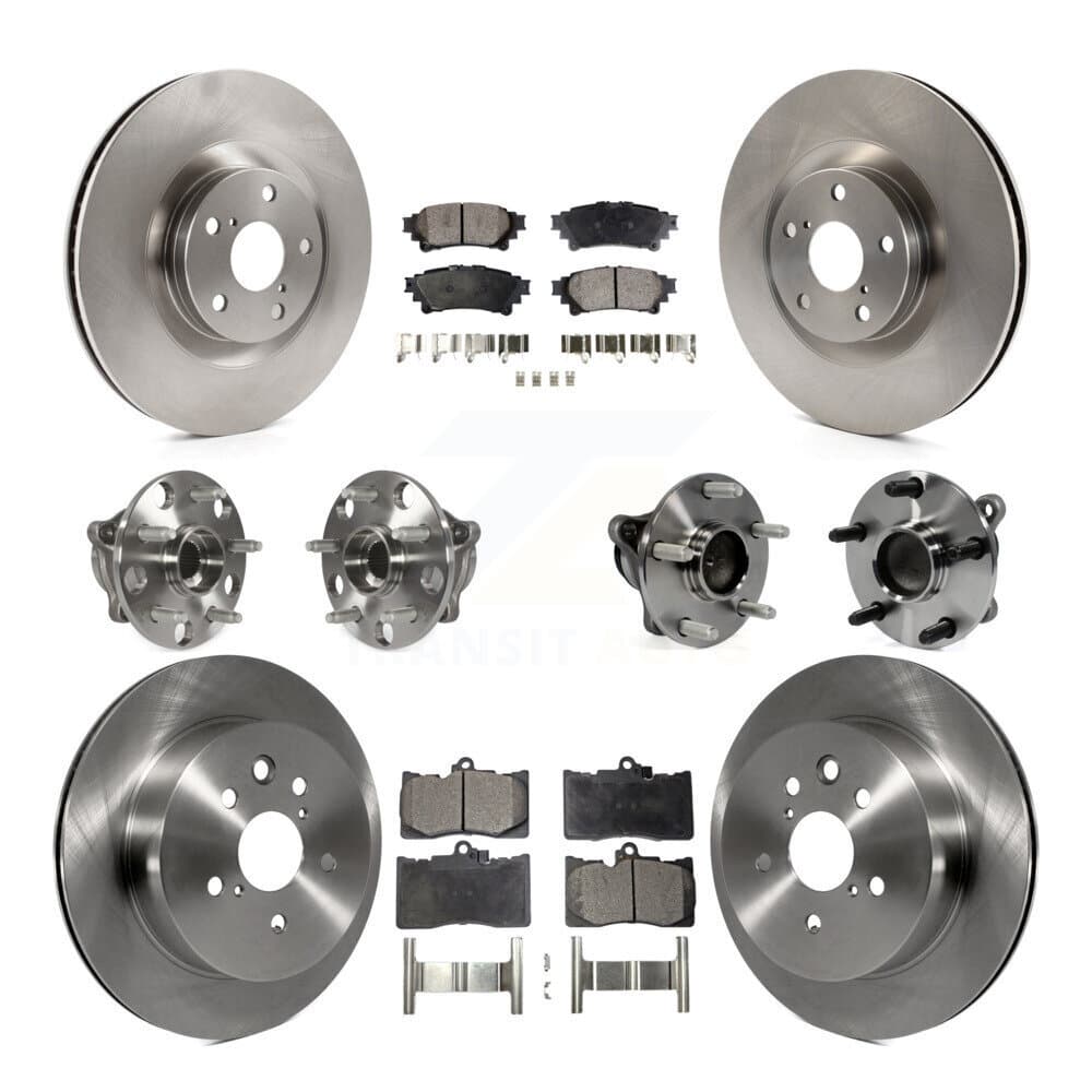 Transit Auto - KBB-109145 - Front and Rear Wheel Bearing and Hub Assembly Kits image 1