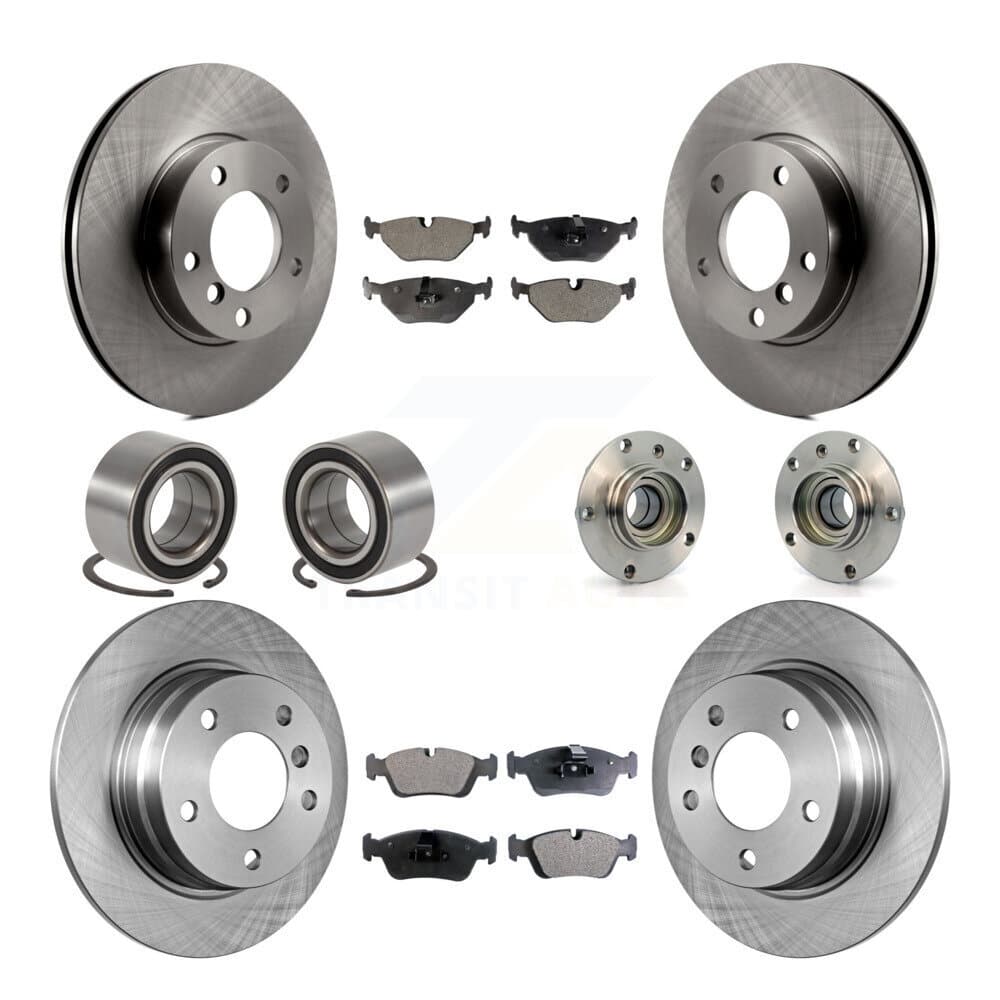 Transit Auto - KBB-109207 - Front and Rear Wheel Bearing and Hub Assembly Kits image 1
