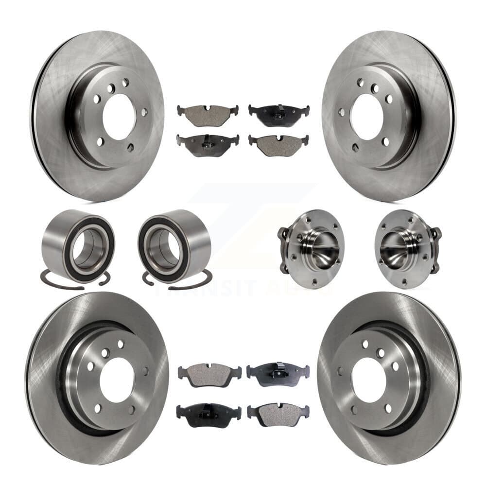 Transit Auto - KBB-109211 - Front and Rear Wheel Bearing and Hub Assembly Kits image 1