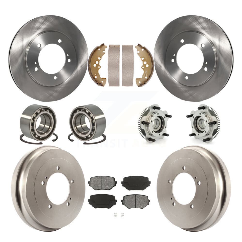 Transit Auto - KBB-109357 - Front and Rear Wheel Bearing and Hub Assembly Kits image 1