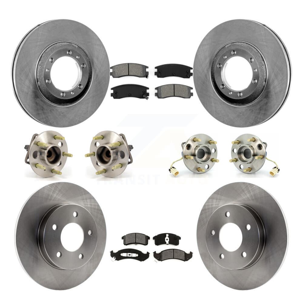 Transit Auto - KBB-109451 - Front and Rear Wheel Bearing and Hub Assembly Kits image 1