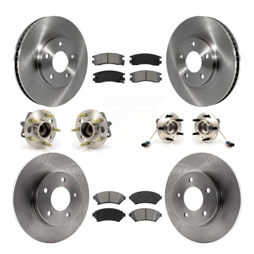 Transit Auto - KBB-109453 - Front and Rear Wheel Bearing and Hub Assembly Kits image 1