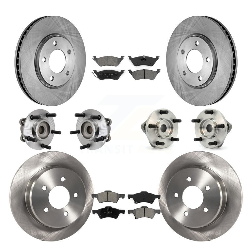 Transit Auto - KBB-109488 - Front and Rear Wheel Bearing and Hub Assembly Kits image 1