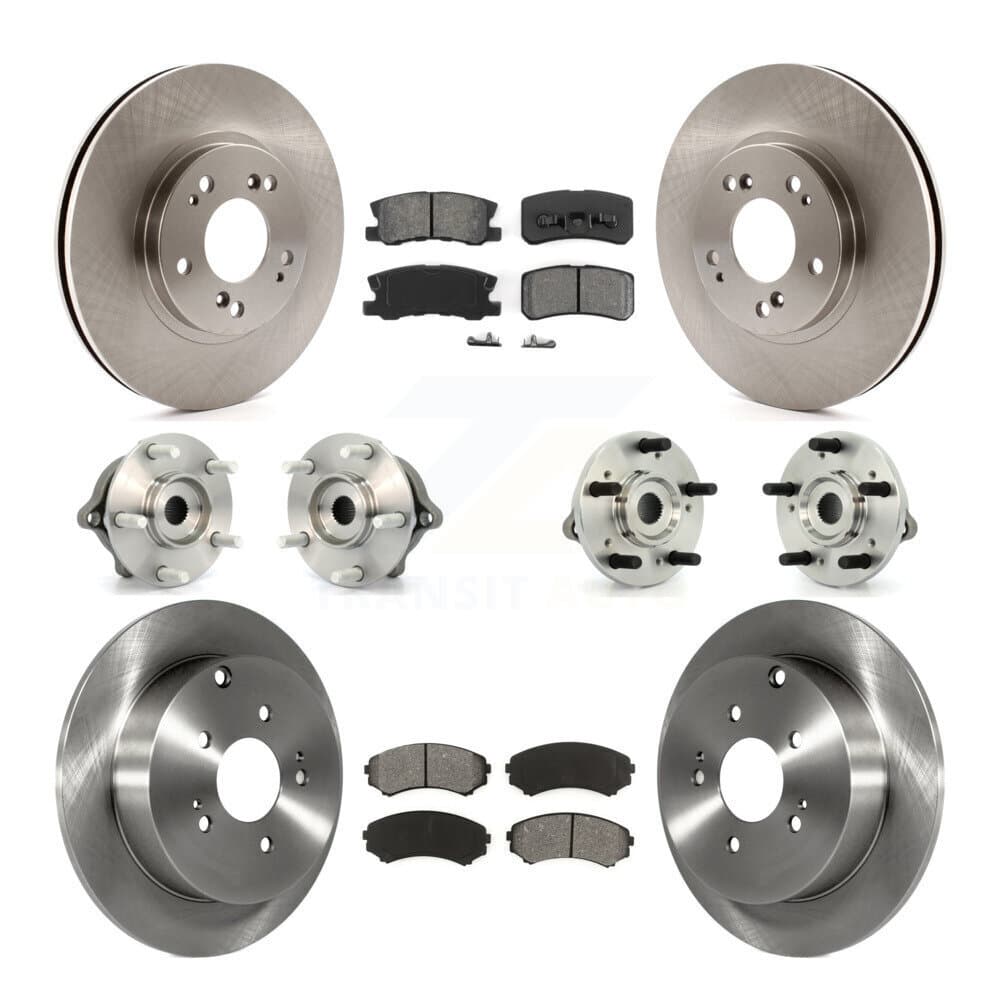 Transit Auto - KBB-109537 - Front and Rear Wheel Bearing and Hub Assembly Kits image 1