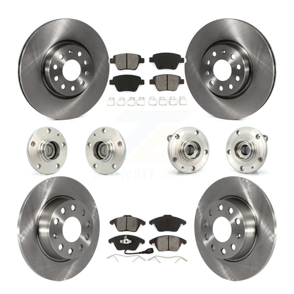 Transit Auto - KBB-109573 - Front and Rear Wheel Bearing and Hub Assembly Kits image 1