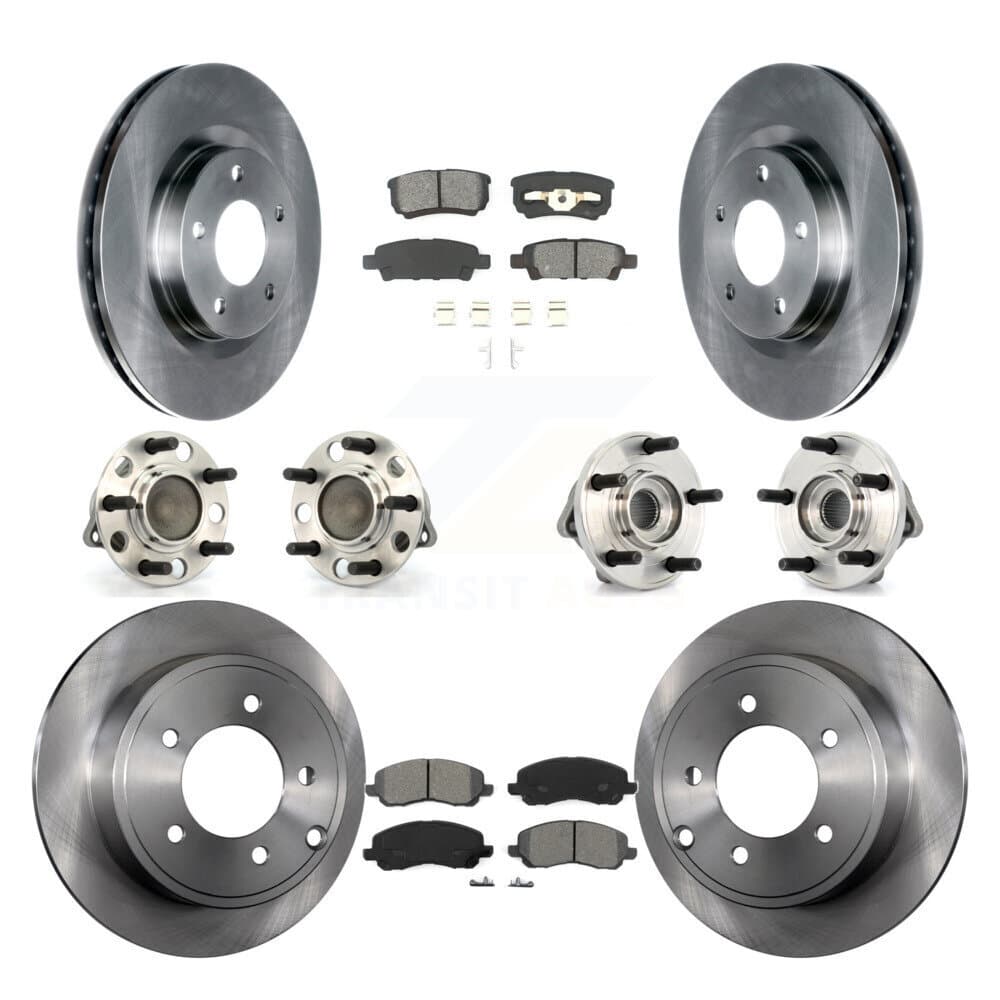 Transit Auto - KBB-109599 - Front and Rear Wheel Bearing and Hub Assembly Kits image 1