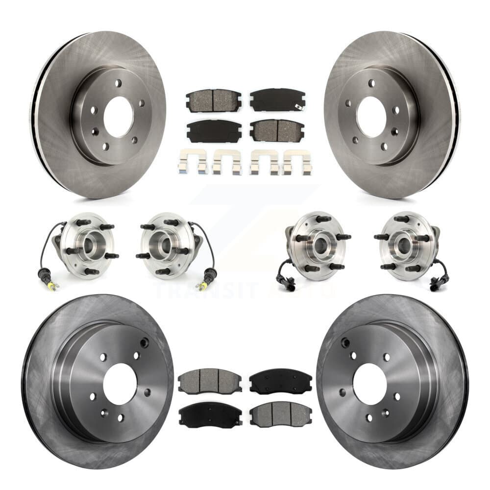 Transit Auto - KBB-109628 - Front and Rear Wheel Bearing and Hub Assembly Kits image 1