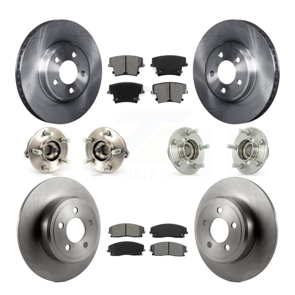 Transit Auto - KBB-109634 - Front and Rear Wheel Bearing and Hub Assembly Kits image 1