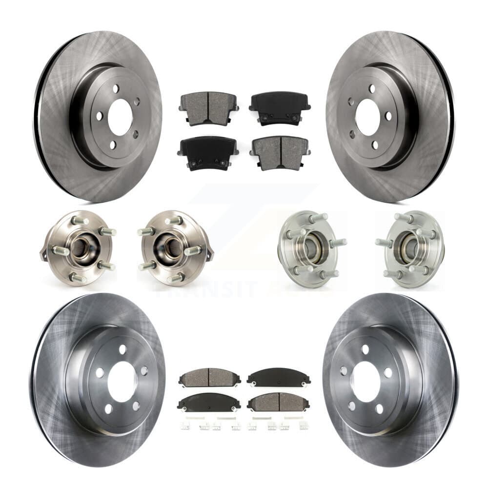 Transit Auto - KBB-109635 - Front and Rear Wheel Bearing and Hub Assembly Kits image 1