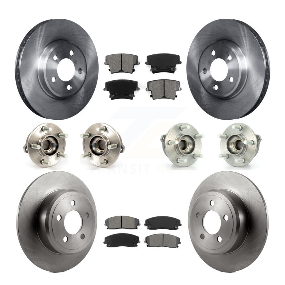 Transit Auto - KBB-109638 - Front and Rear Wheel Bearing and Hub Assembly Kits image 1