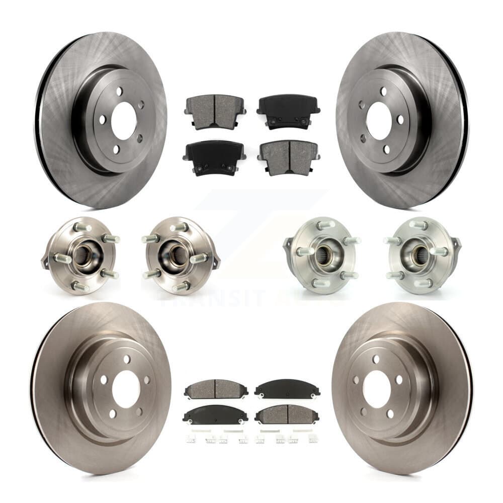 Transit Auto - KBB-109640 - Front and Rear Wheel Bearing and Hub Assembly Kits image 1