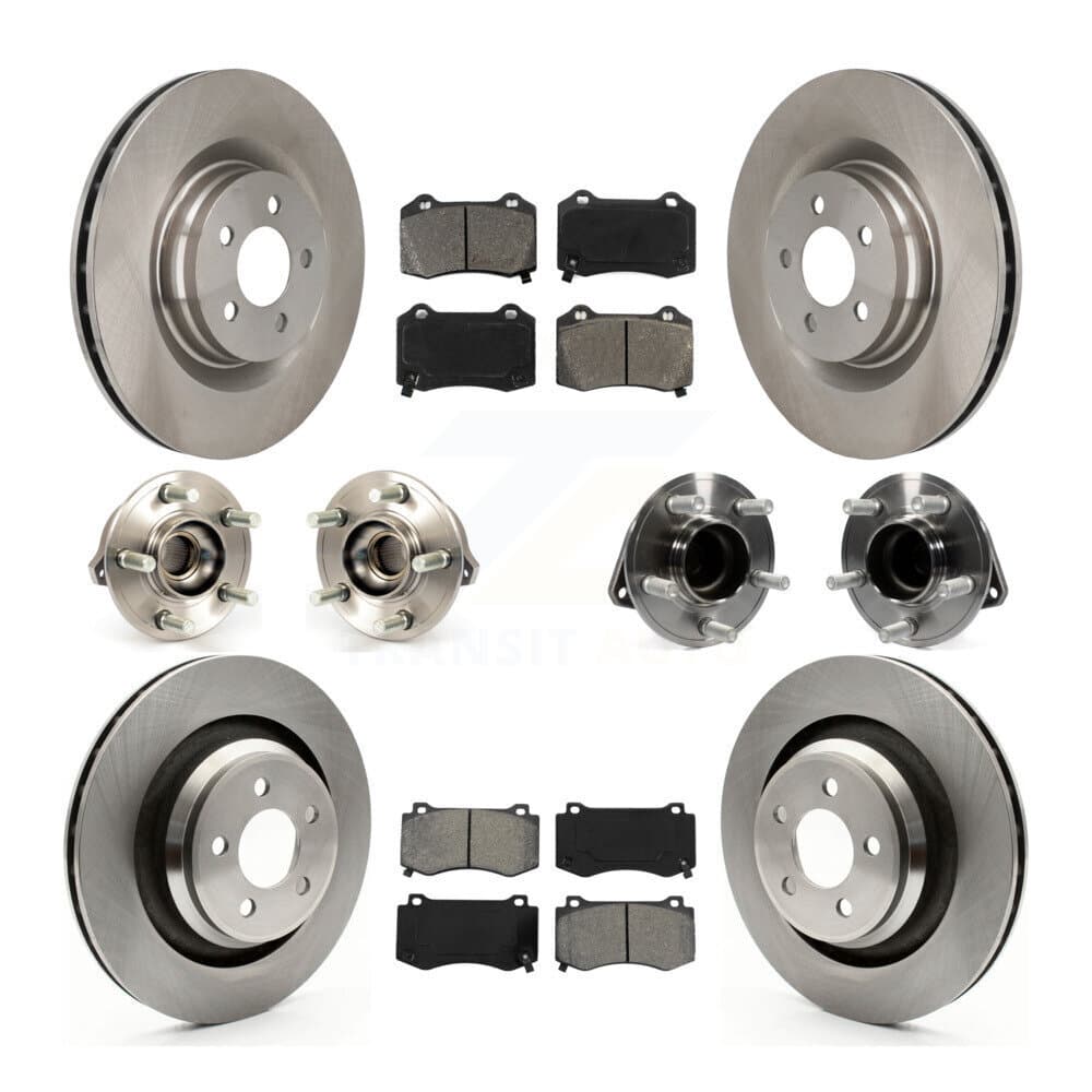 Transit Auto - KBB-109644 - Front and Rear Wheel Bearing and Hub Assembly Kits image 1